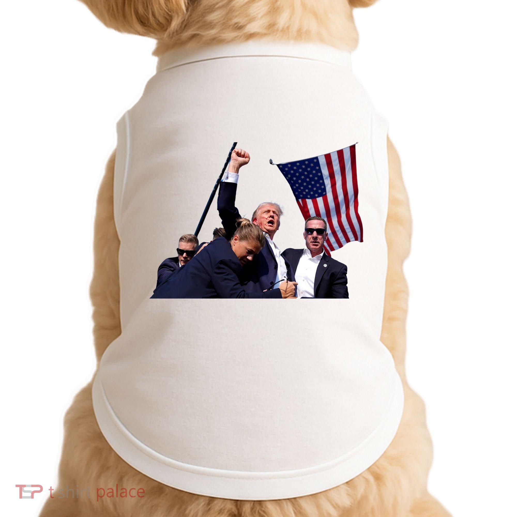 Trump Shot 2024 Doggie Tank