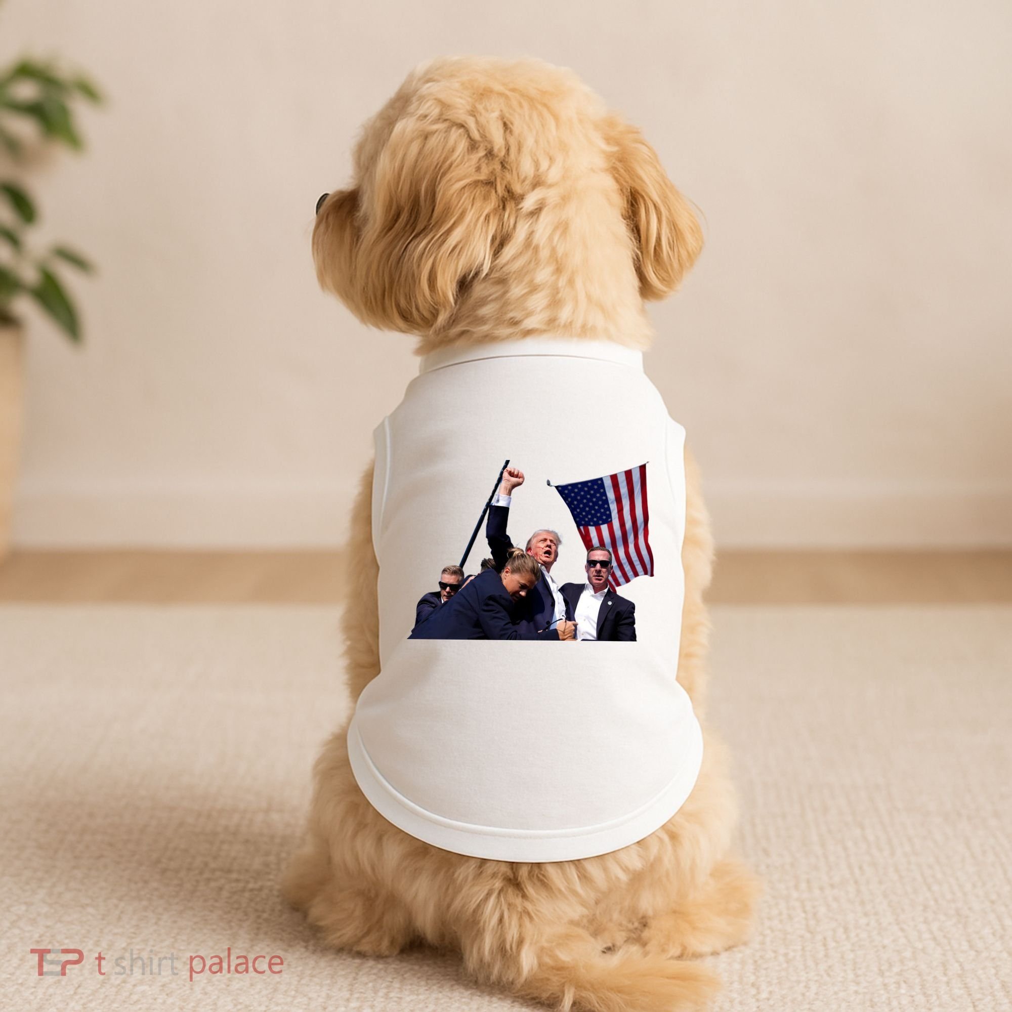 Trump Shot 2024 Doggie Tank