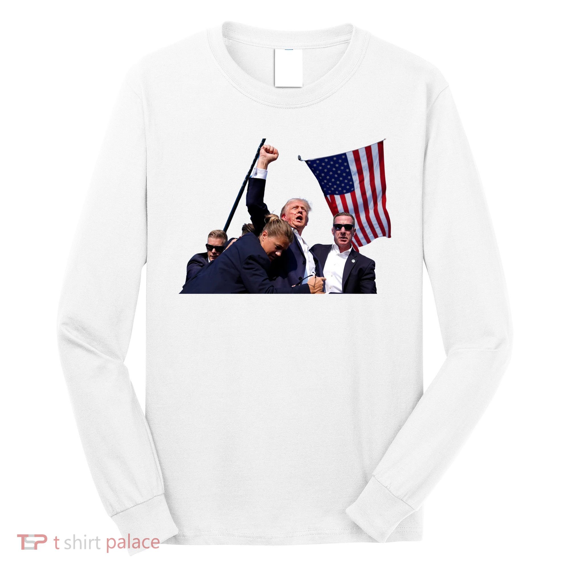 Trump Shot 2024 Long Sleeve Shirt