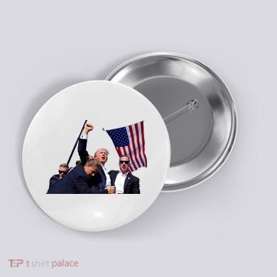 Trump Shot 2024 Button