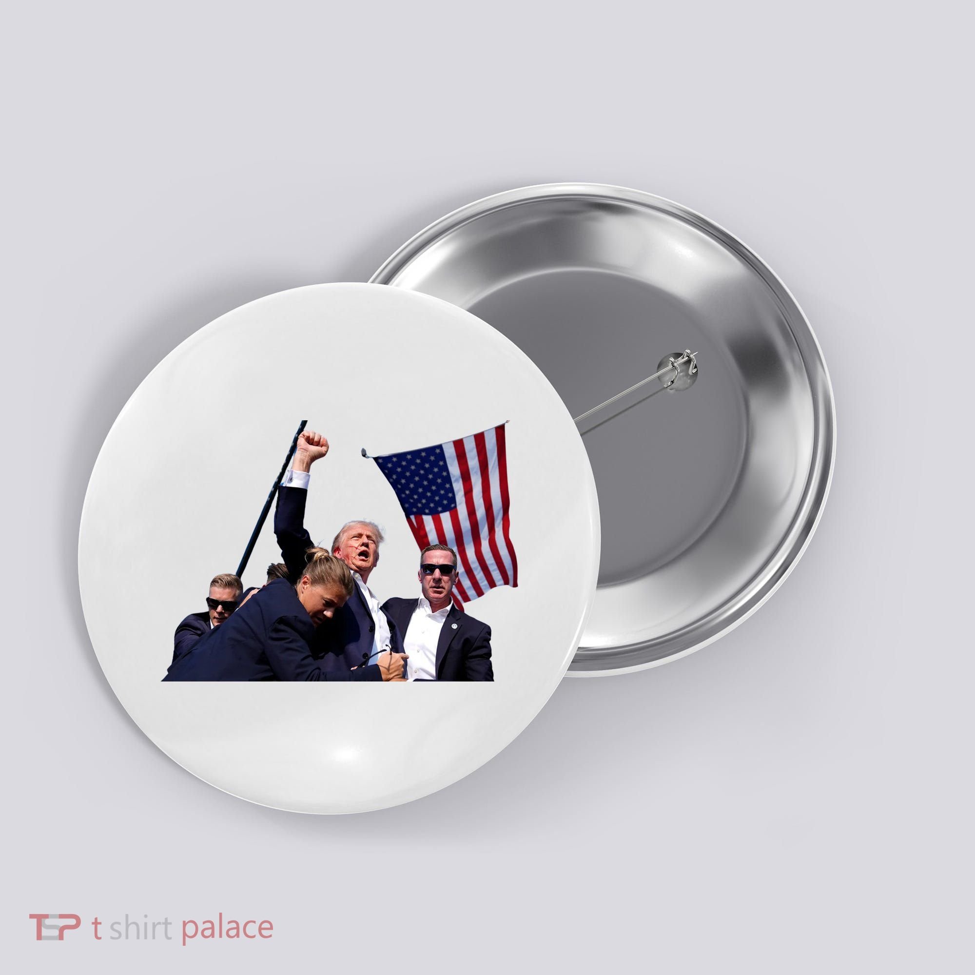 Trump Shot 2024 Button