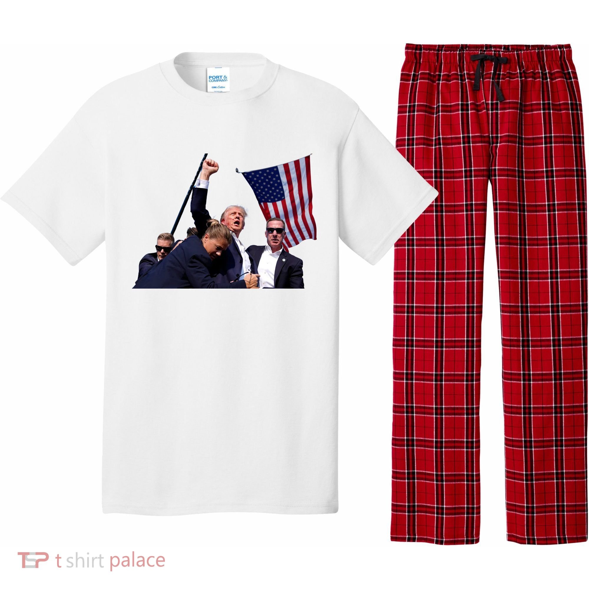Trump Shot 2024 Pajama Set