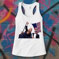 Trump Shot 2024 Women's Tank Top thumb 3