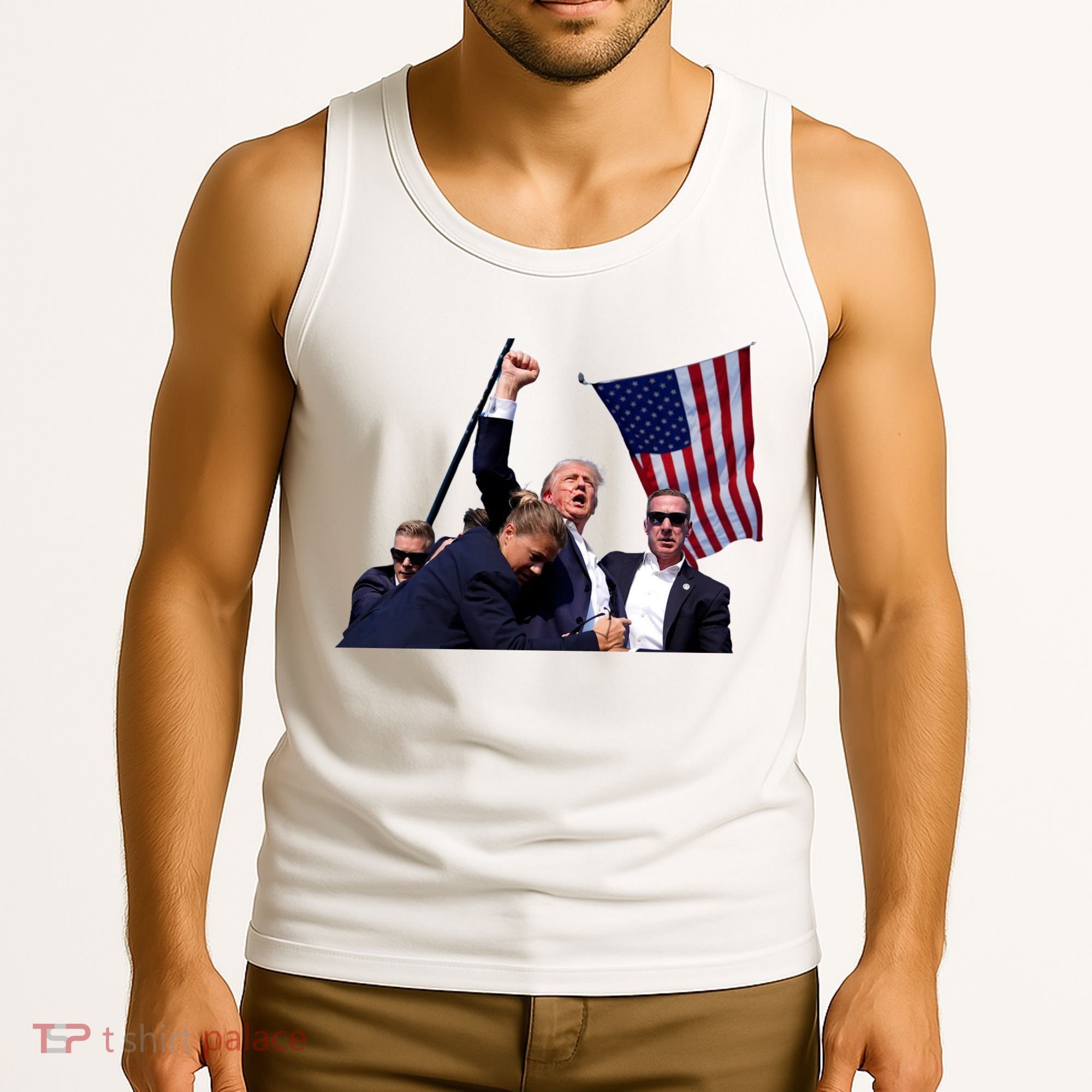 Trump Shot 2024 Tank Top