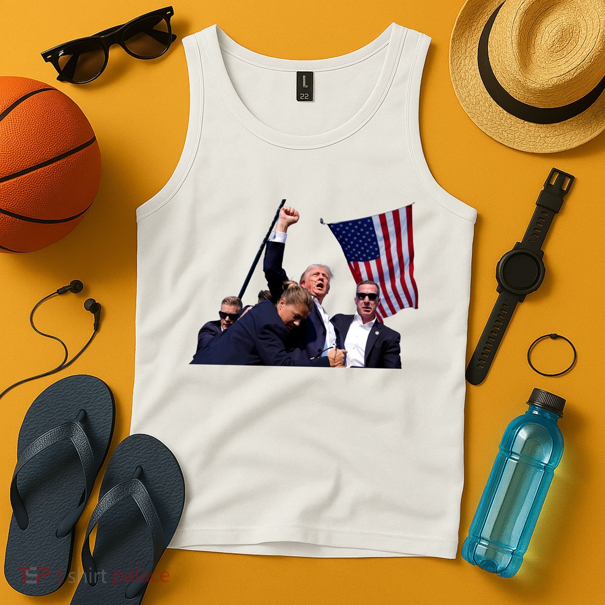 Trump Shot 2024 Tank Top
