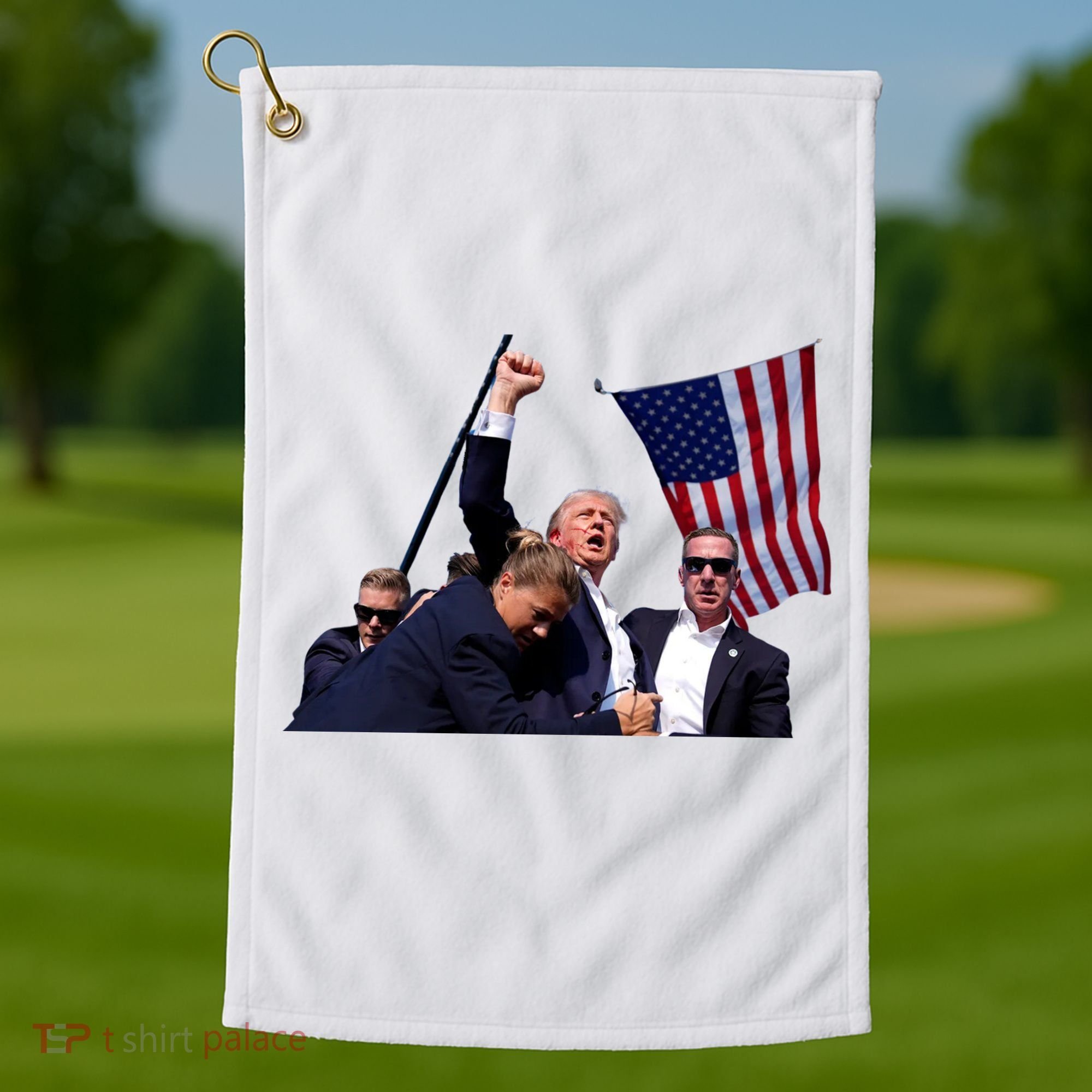 Trump Shot 2024 Golf Towel