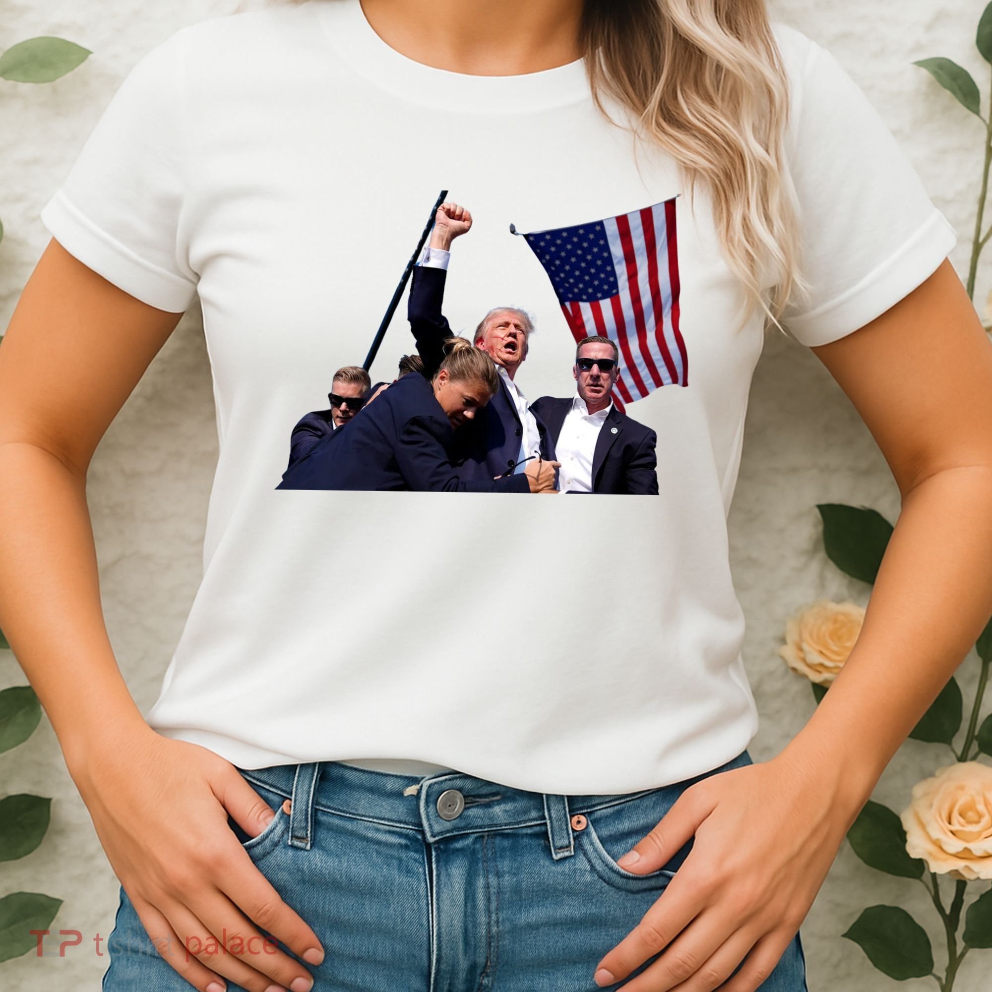 Trump Shot 2024 Women's T-Shirt