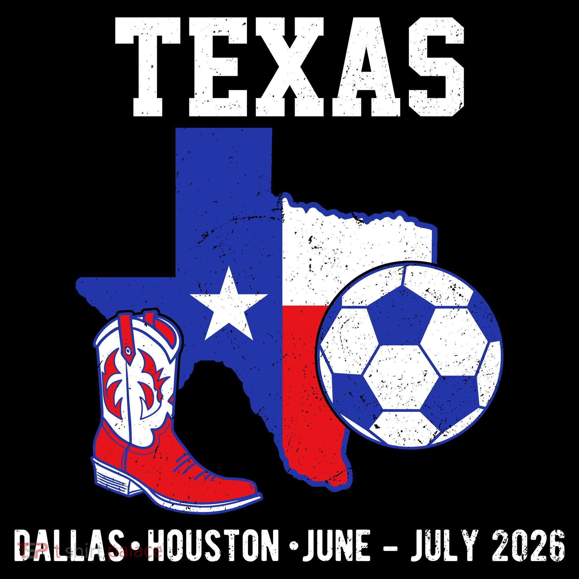 Texas Soccer 2026 Coaster