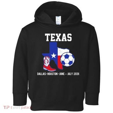 Texas Soccer 2026 Toddler Hoodie