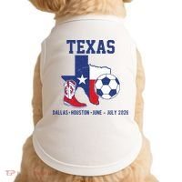 Texas Soccer 2026 Doggie Tank thumb 0
