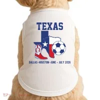 Texas Soccer 2026 Doggie Tank thumb 0