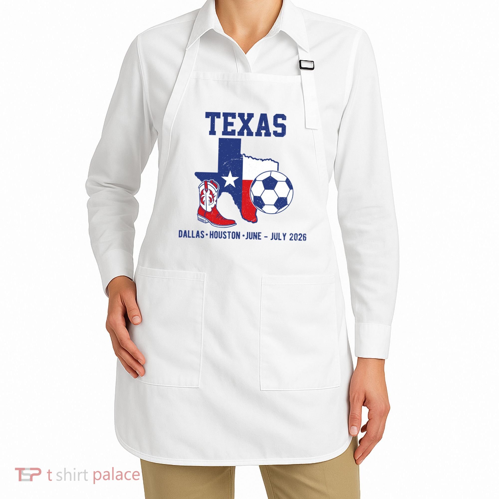 Texas Soccer 2026 Apron