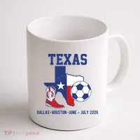 Texas Soccer 2026 Coffee Mug thumb 1