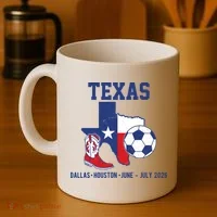 Texas Soccer 2026 Coffee Mug thumb 4