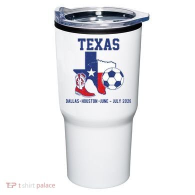 Texas Soccer 2026 Tumbler