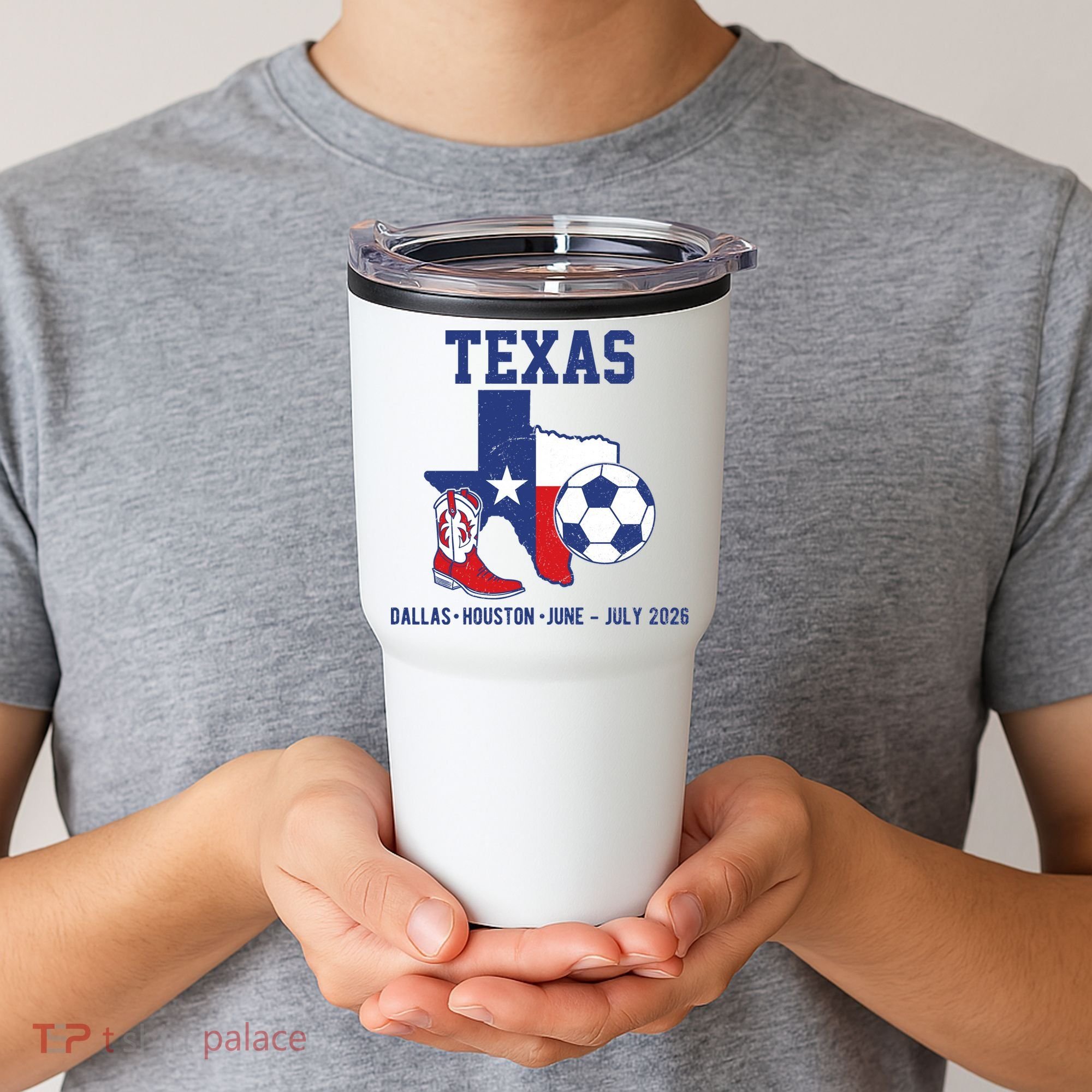 Texas Soccer 2026 Tumbler