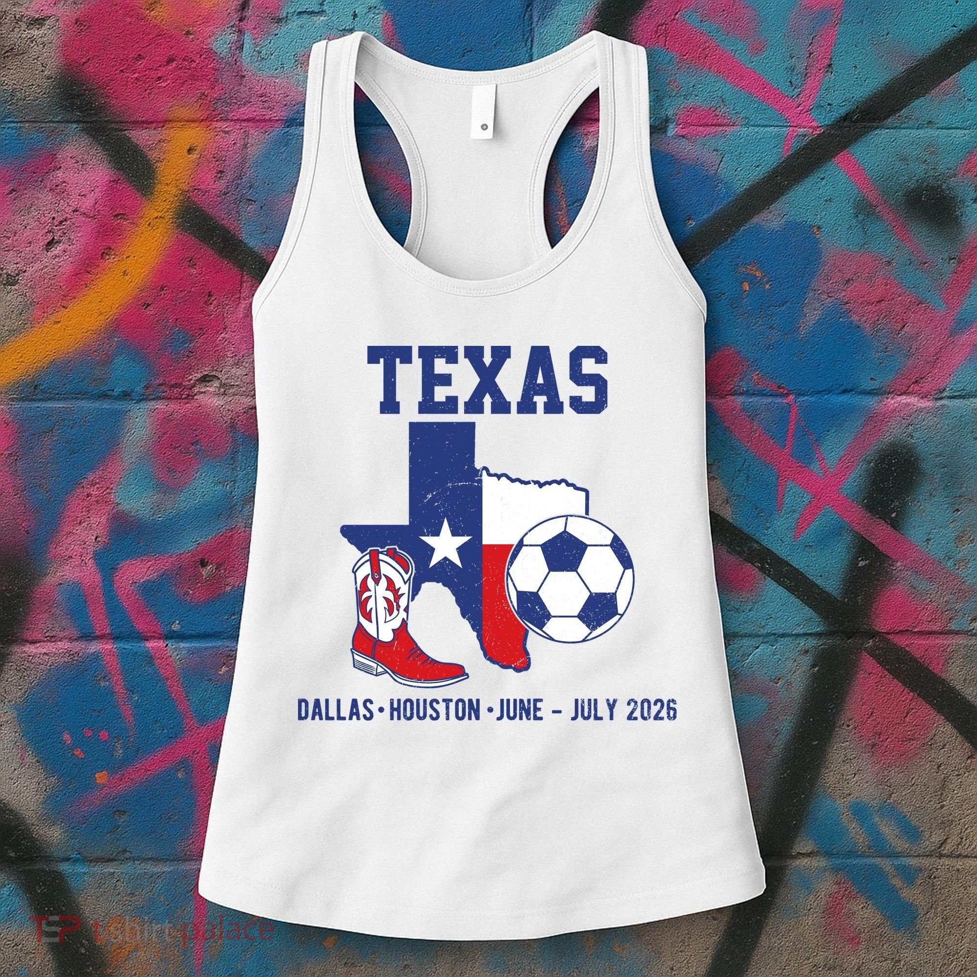 Texas Soccer 2026 Women's Tank Top