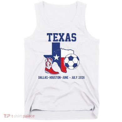 Texas Soccer 2026 Tank Top