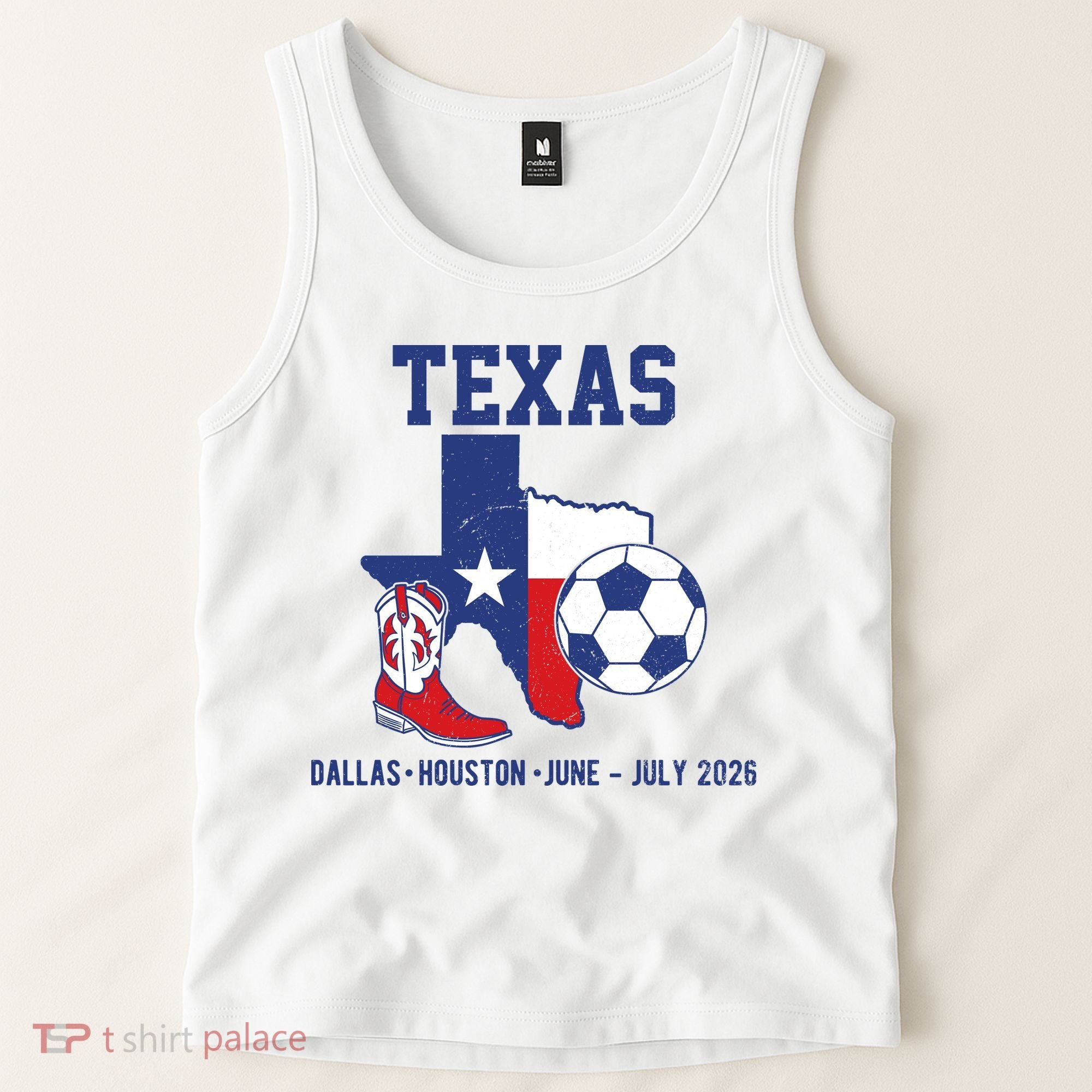 Texas Soccer 2026 Tank Top