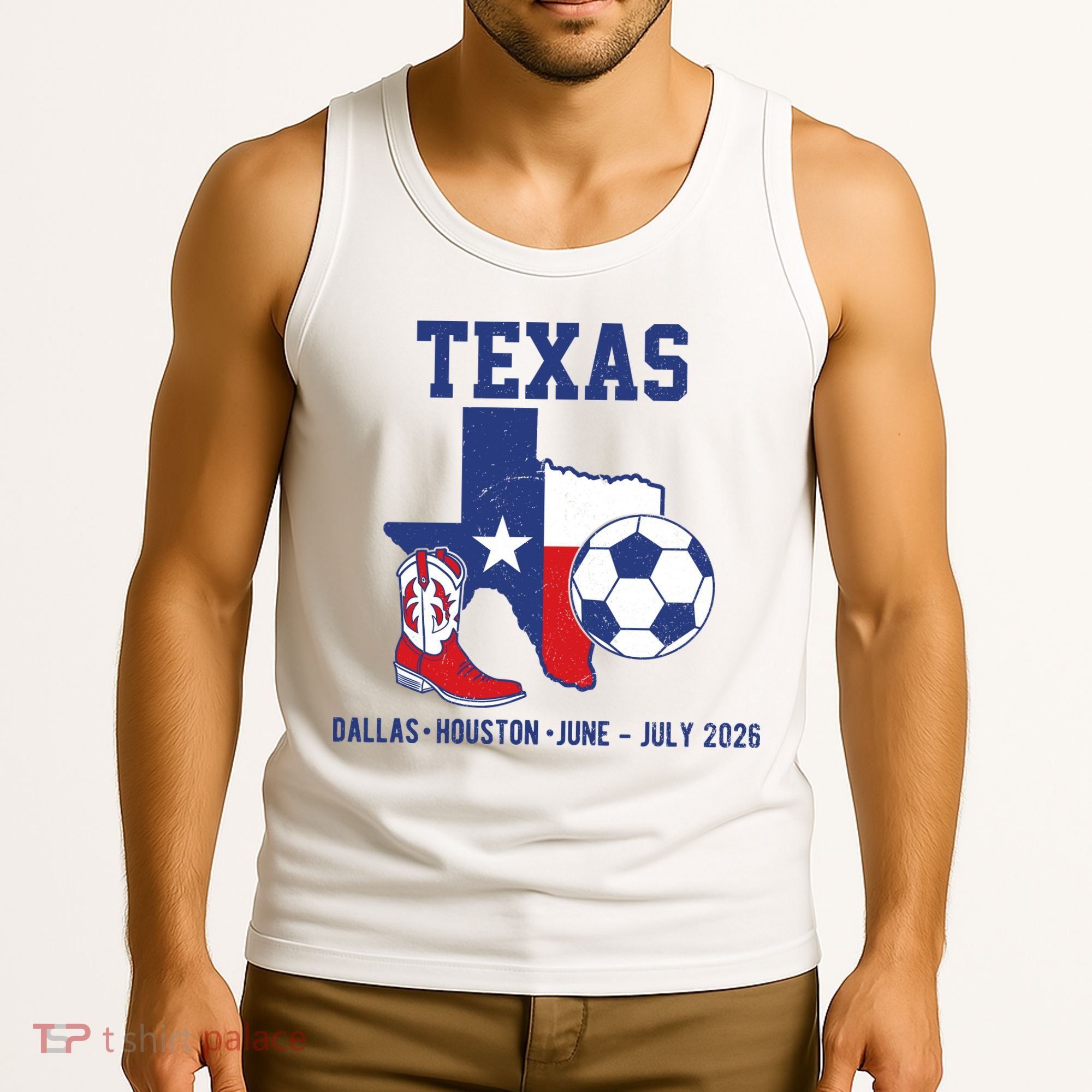 Texas Soccer 2026 Tank Top