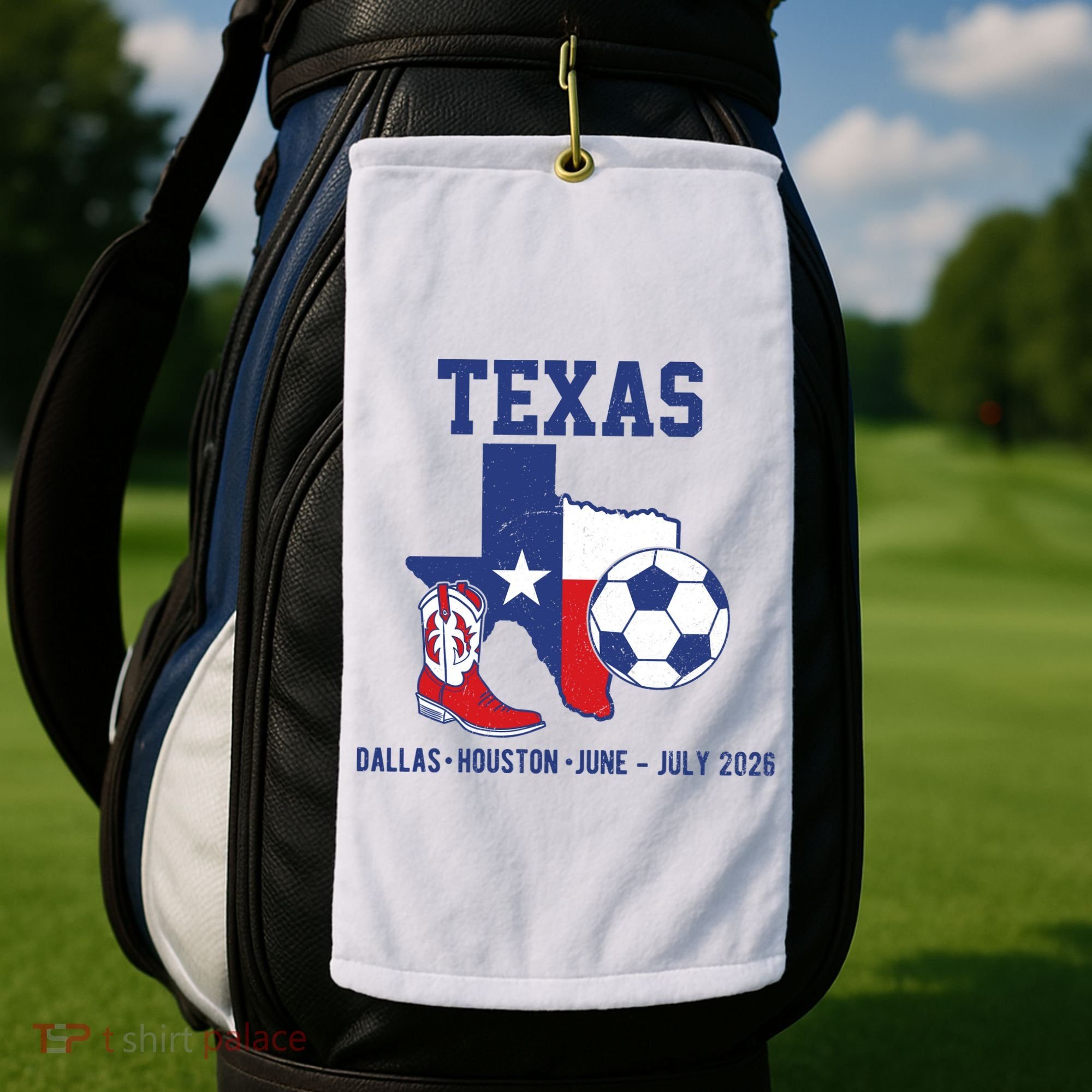 Texas Soccer 2026 Golf Towel