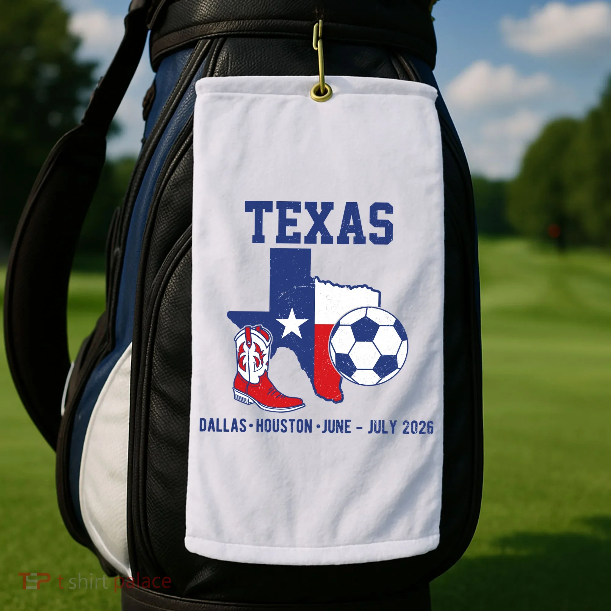 Texas Soccer 2026 Golf Towel