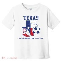 Texas Soccer 2026 Toddler T-Shirt thumb 0