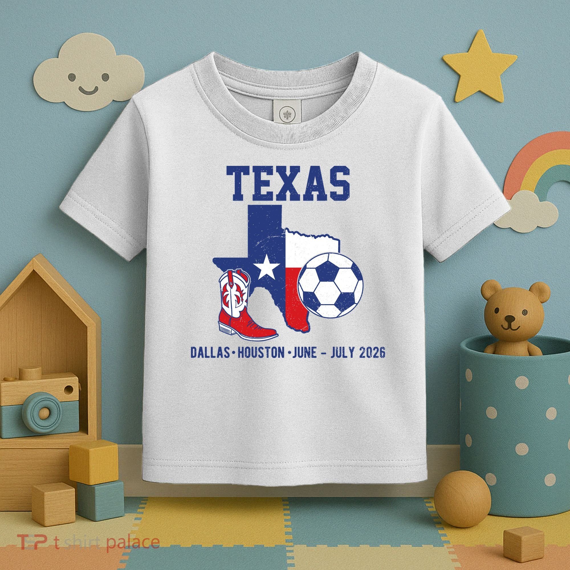 Texas Soccer 2026 Toddler T-Shirt