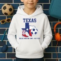 Texas Soccer 2026 Kids Hoodie thumb 2