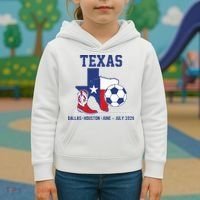 Texas Soccer 2026 Kids Hoodie thumb 3