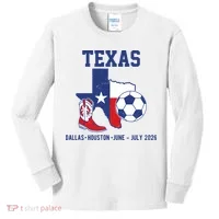 Texas Soccer 2026 Kids Long Sleeve Shirt thumb 0