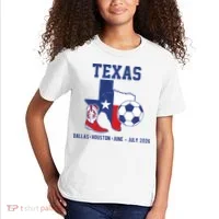 Texas Soccer 2026 Kids T-Shirt thumb 2