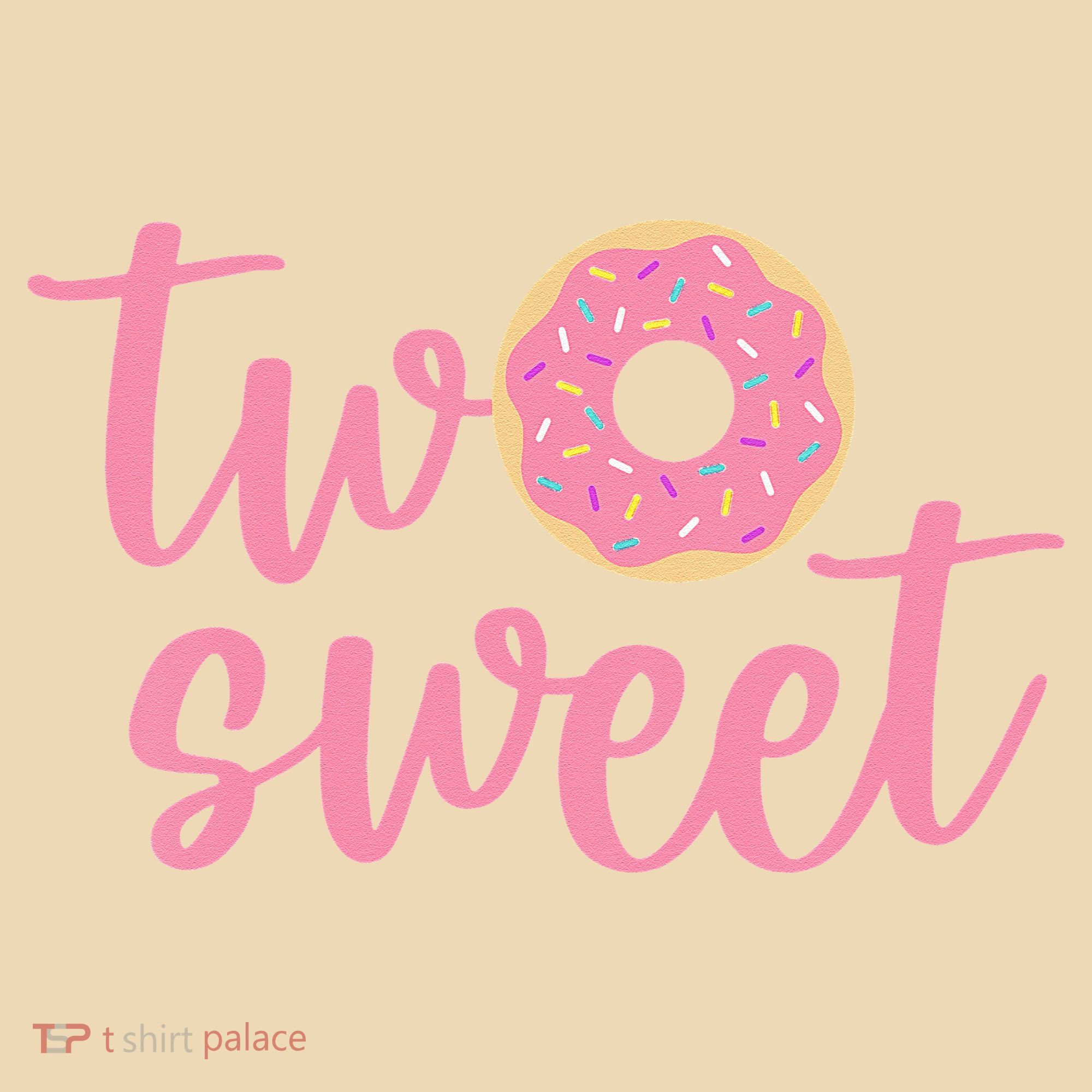 two sweet 2nd birthday decoration Donut Tote Bag