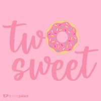 two sweet 2nd birthday decoration Donut Coaster thumb 2
