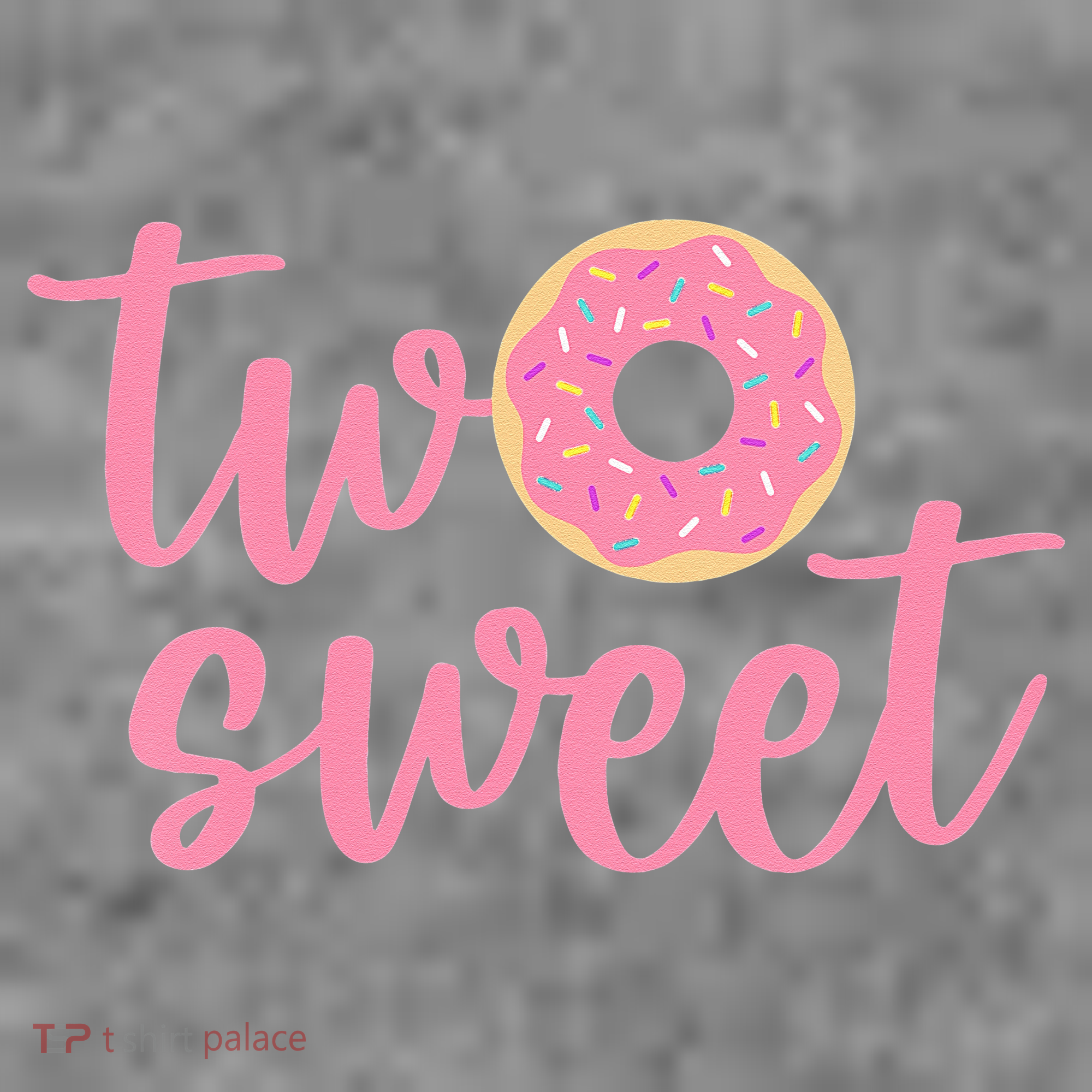 two sweet 2nd birthday decoration Donut Toddler Hoodie