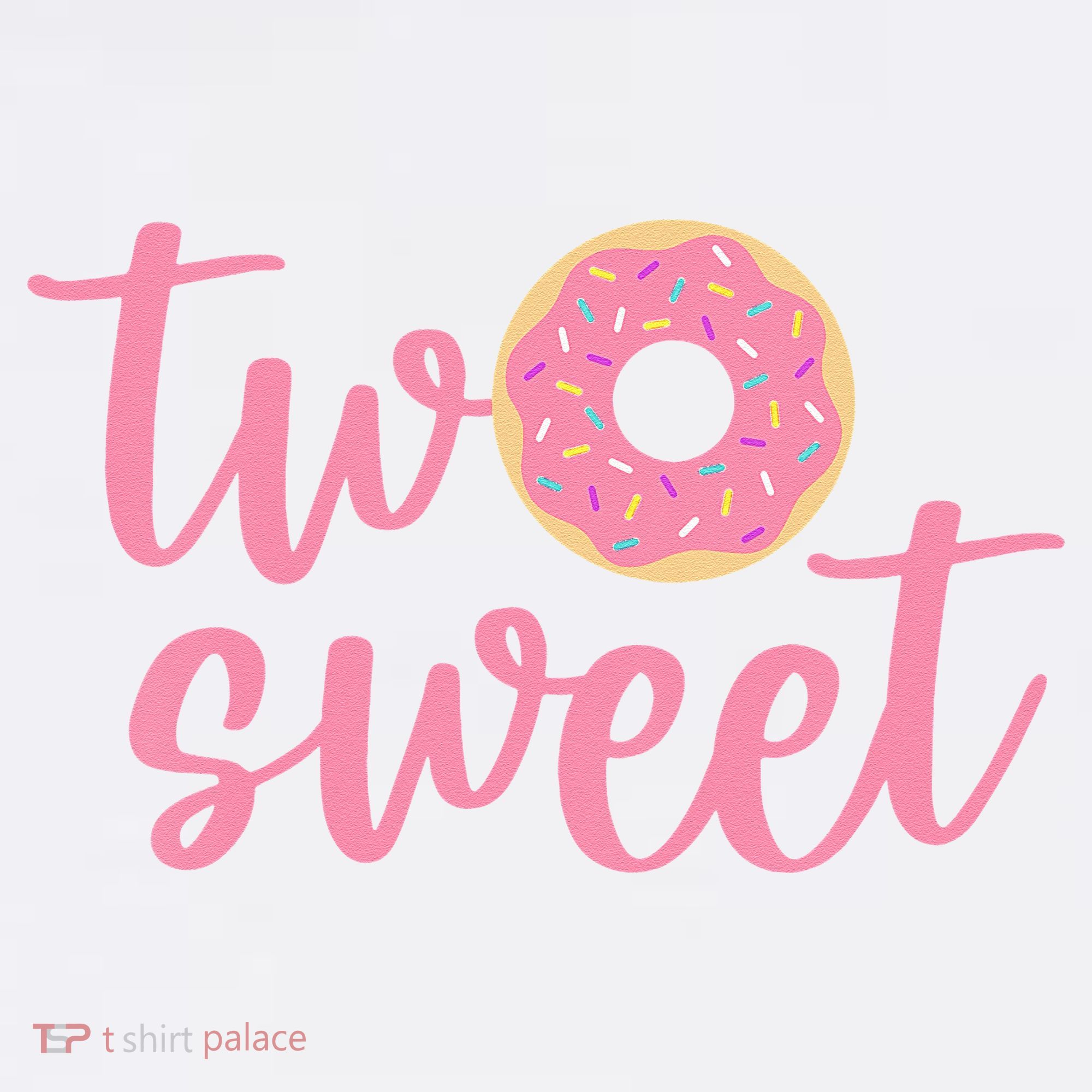 two sweet 2nd birthday decoration Donut Apron