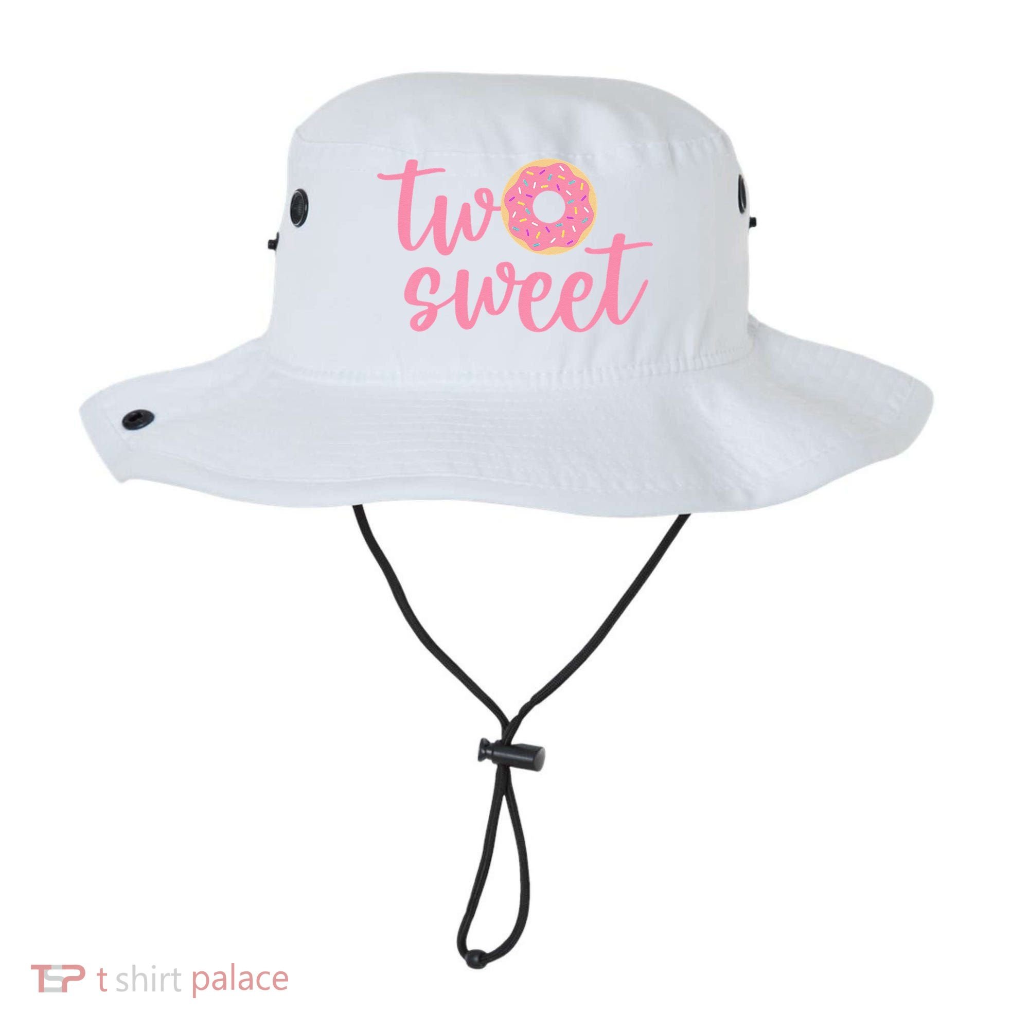 two sweet 2nd birthday decoration Donut Bucket Hat