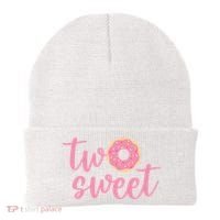 two sweet 2nd birthday decoration Donut Beanie thumb 0
