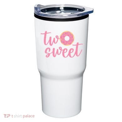 two sweet 2nd birthday decoration Donut Tumbler