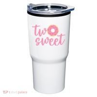 two sweet 2nd birthday decoration Donut Tumbler thumb 0