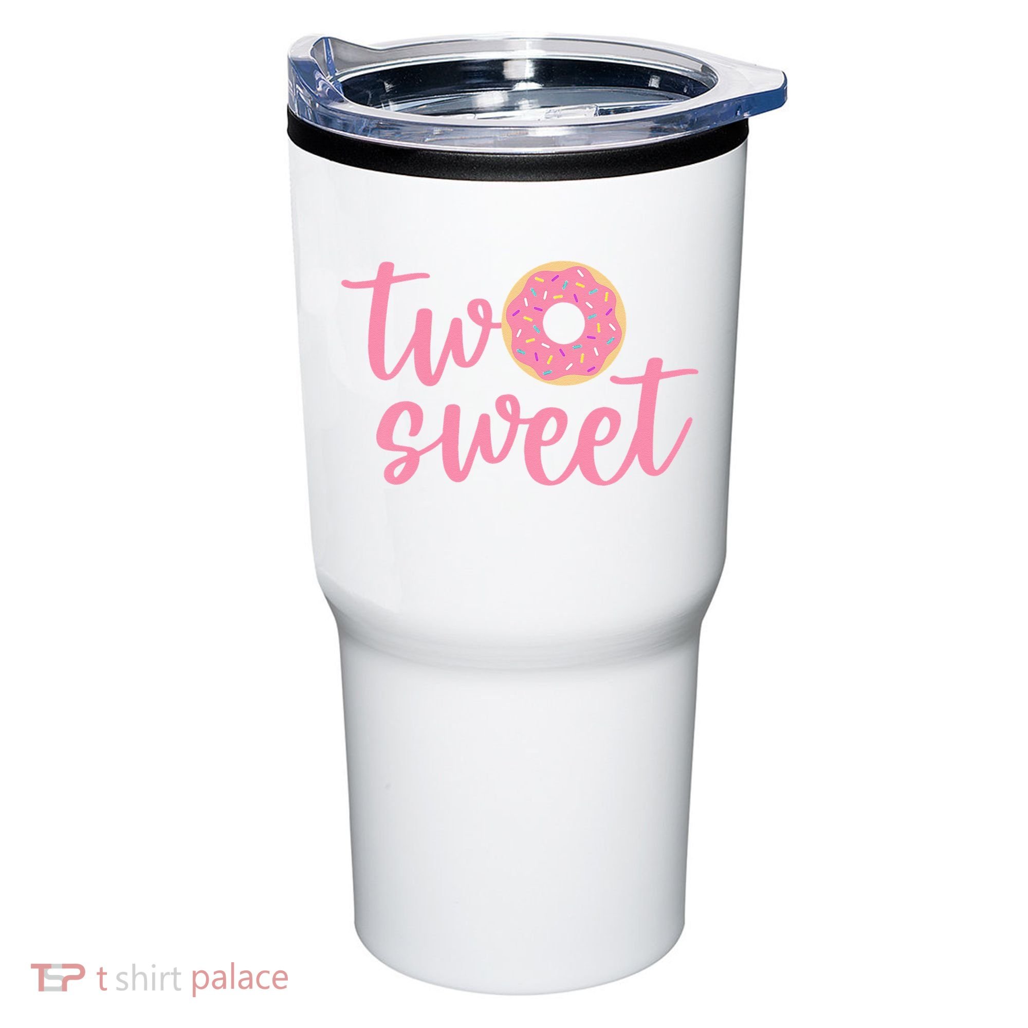 two sweet 2nd birthday decoration Donut Tumbler