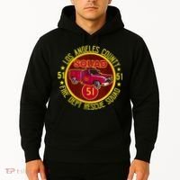 Truck Side 51 Emergency Squad Logo Essential Hoodie thumb 2