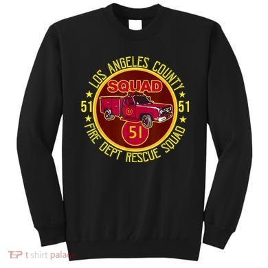 Truck Side 51 Emergency Squad Logo Essential Sweatshirt