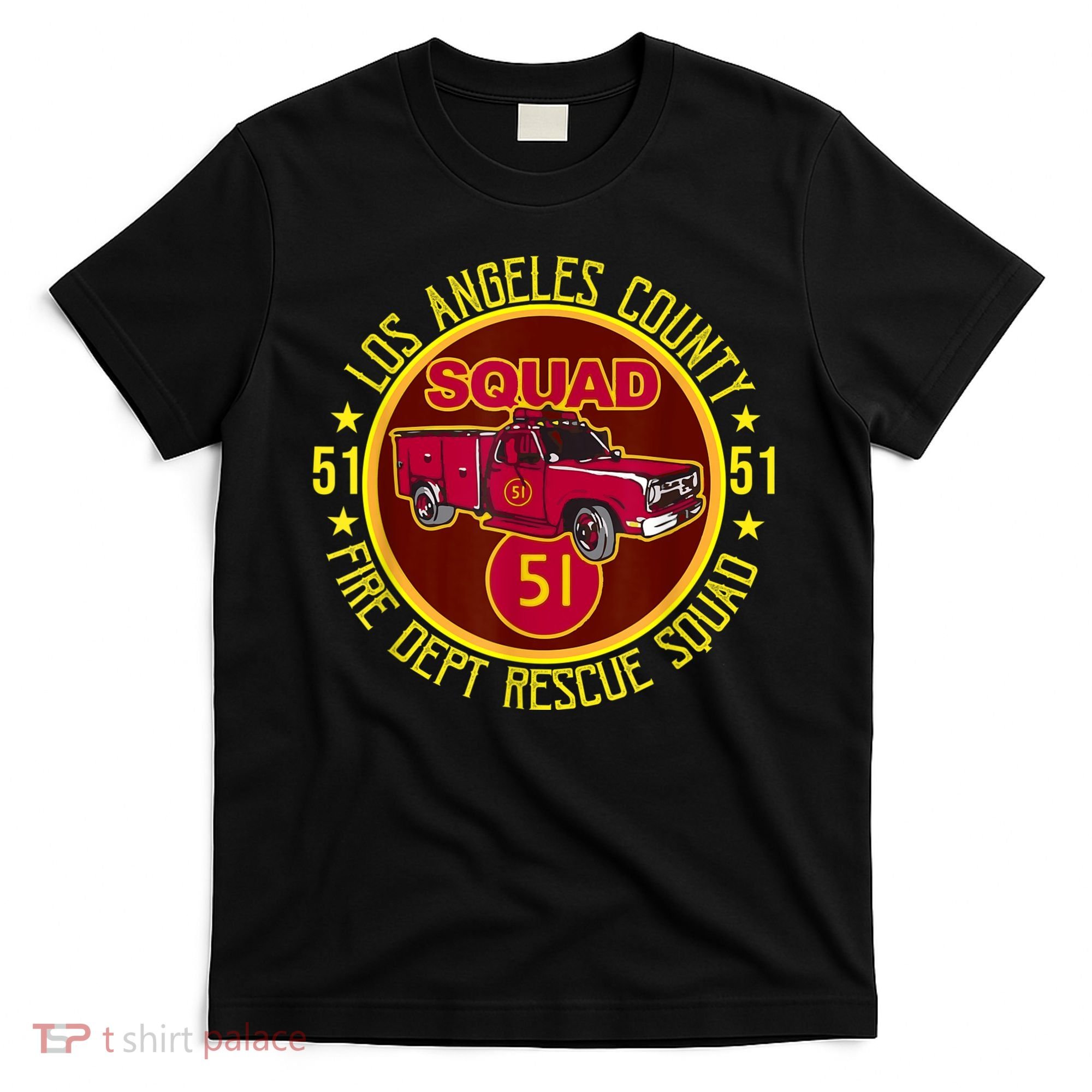 Truck Side 51 Emergency Squad Logo Essential T-Shirt