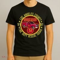 Truck Side 51 Emergency Squad Logo Essential T-Shirt thumb 3