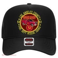 Truck Side 51 Emergency Squad Logo Essential Hat thumb 0