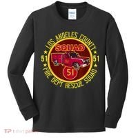 Truck Side 51 Emergency Squad Logo Essential Kids Long Sleeve Shirt thumb 0