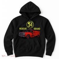 Truck Side 51 Emergency Squad Logo Essential Hoodie thumb 0