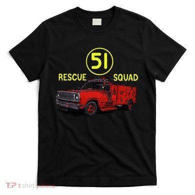 Truck Side 51 Emergency Squad Logo Essential T-Shirt
