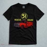 Truck Side 51 Emergency Squad Logo Essential T-Shirt thumb 5